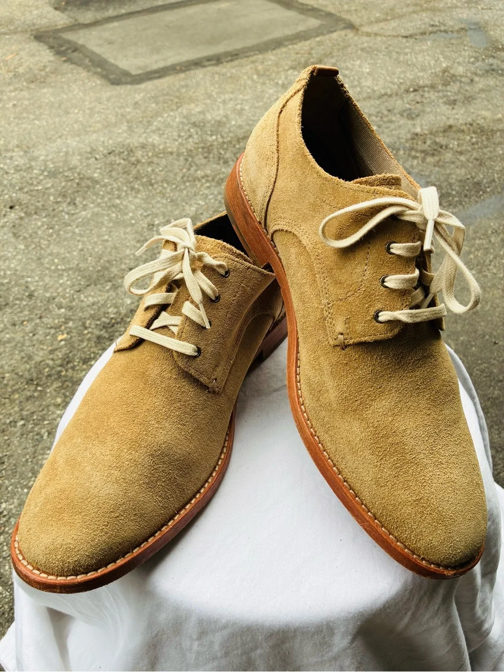 Cole Haan Feathercraft Grand Blucher Ofxords, Size 10